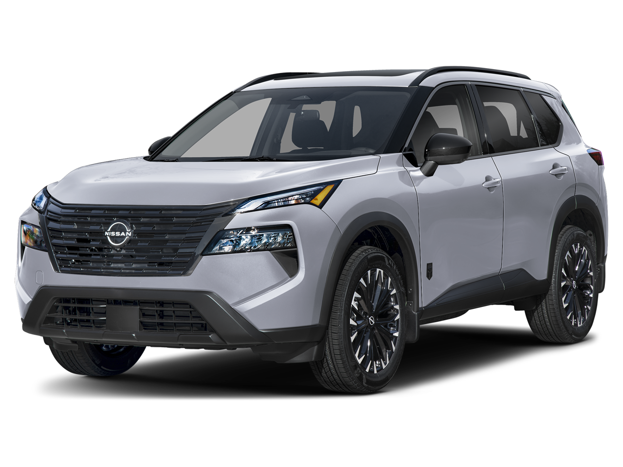 2026 Nissan Rogue Dark Armor in GUN METALLIC — front three-quarter view
