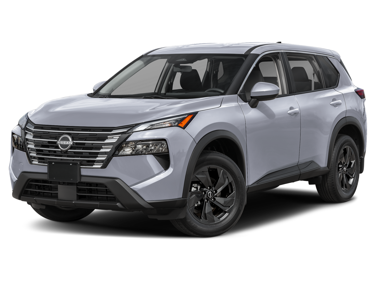 2026 Nissan Rogue SV in EVEREST WHITE P — front three-quarter view