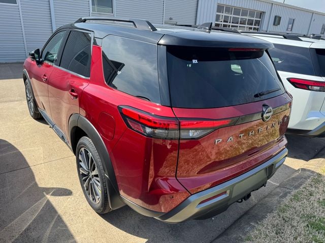 2026 Nissan Pathfinder — rear three-quarter view